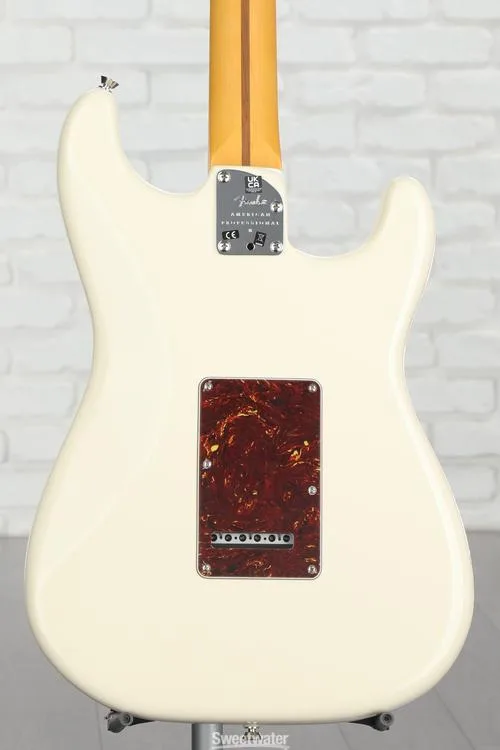  Fender American Professional II Stratocaster Left-handed - Olympic White with Maple Fingerboard