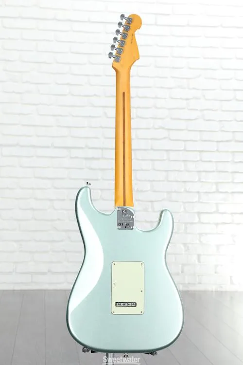  Fender American Professional II Stratocaster Left-handed - Mystic Surf Green with Maple Fingerboard