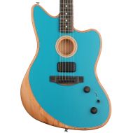 Fender American Acoustasonic Jazzmaster Acoustic-electric Guitar - Ocean Turquoise