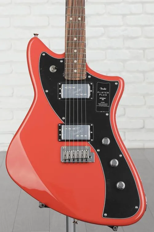 Fender Player Plus Meteora HH Electric Guitar - Fiesta Red with Pau Ferro Fingerboard Demo