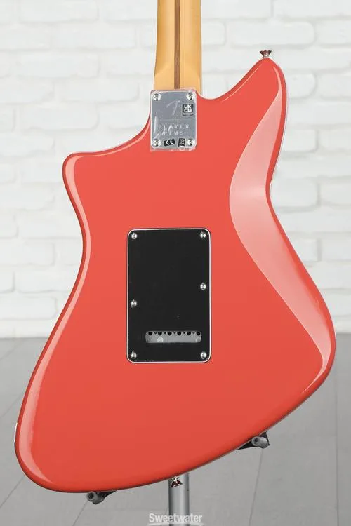  Fender Player Plus Meteora HH Electric Guitar - Fiesta Red with Pau Ferro Fingerboard Demo