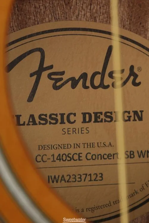  Fender CC-140SCE - Sunburst