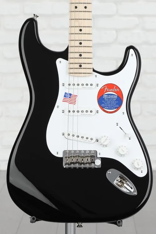 Fender Eric Clapton Stratocaster - Black with Maple Fingerboard