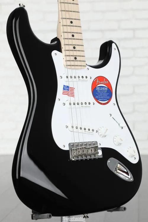  Fender Eric Clapton Stratocaster - Black with Maple Fingerboard