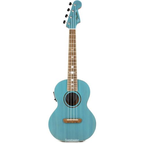  Fender Dhani Harrison Uke - Turquoise