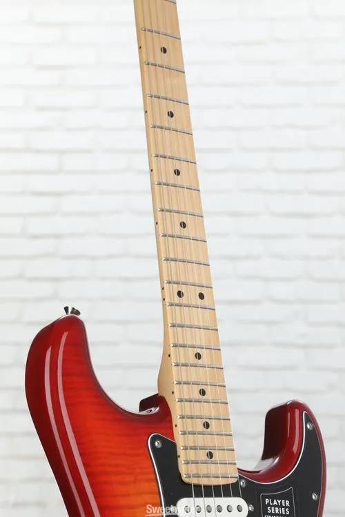  Fender Player Stratocaster HSS Plus Top - Aged Cherry with Maple Fingerboard Demo