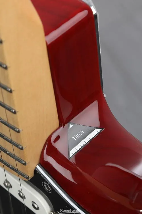  Fender Player Stratocaster HSS Plus Top - Aged Cherry with Maple Fingerboard Demo