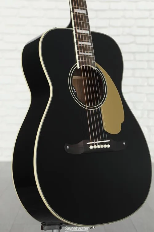 Fender Malibu Vintage Acoustic-electric Guitar - Black