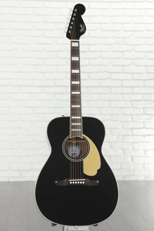  Fender Malibu Vintage Acoustic-electric Guitar - Black