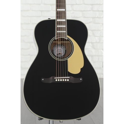  Fender Malibu Vintage Acoustic-electric Guitar - Black