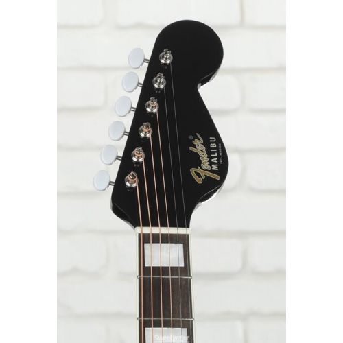  Fender Malibu Vintage Acoustic-electric Guitar - Black