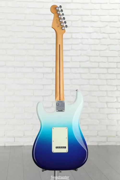  Fender Player Plus Stratocaster HSS Electric Guitar - Belair Blue with Pau Ferro Fingerboard