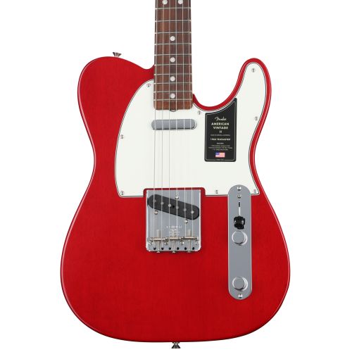  Fender American Vintage II 1963 Telecaster Electric Guitar - Red Transparent