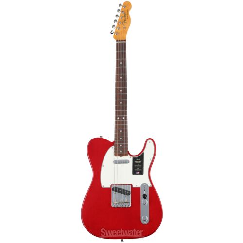  Fender American Vintage II 1963 Telecaster Electric Guitar - Red Transparent