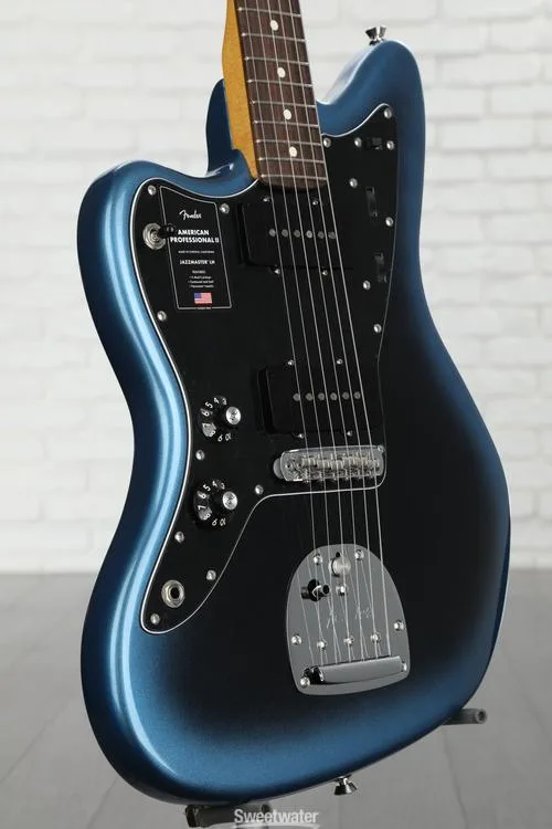  Fender American Professional II Jazzmaster Left-handed - Dark Night with Rosewood Fingerboard