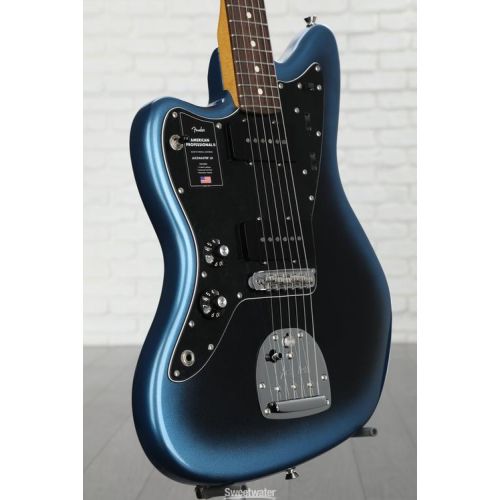  Fender American Professional II Jazzmaster Left-handed - Dark Night with Rosewood Fingerboard