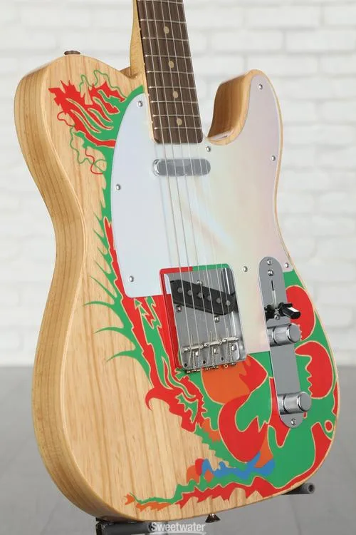  Fender Jimmy Page Telecaster - Natural with Artwork