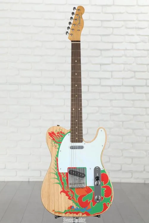  Fender Jimmy Page Telecaster - Natural with Artwork