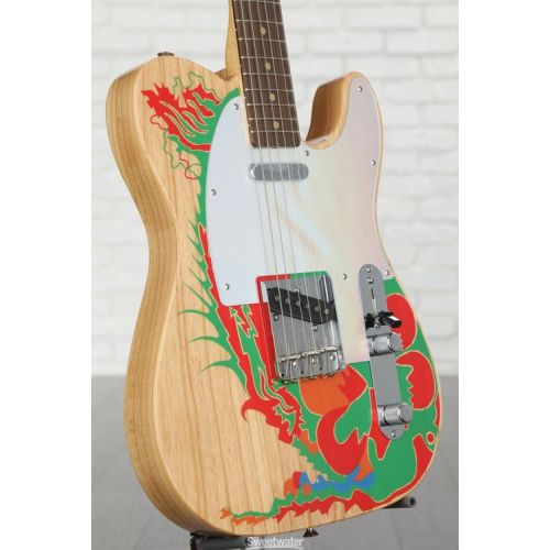  Fender Jimmy Page Telecaster - Natural with Artwork