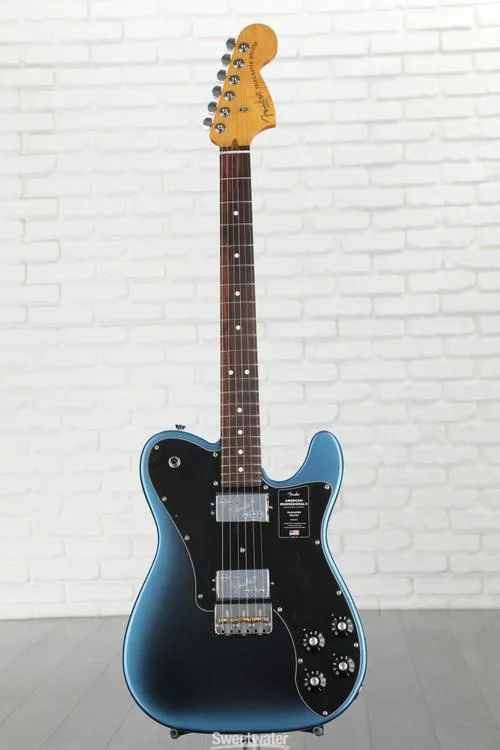  Fender American Professional II Telecaster Deluxe - Dark Night with Rosewood Fingerboard Demo