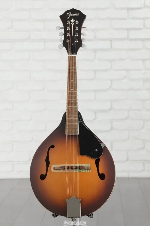  Fender PM-180E Mandolin - Aged Cognac Burst with Walnut Fingerboard