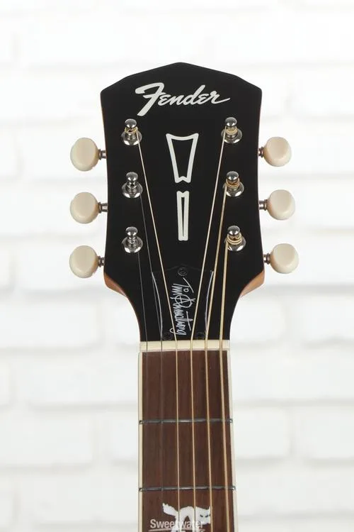  Fender Tim Armstrong Hellcat, Left-Handed Acoustic-Electric Guitar - Natural with Walnut Fingerboard Demo