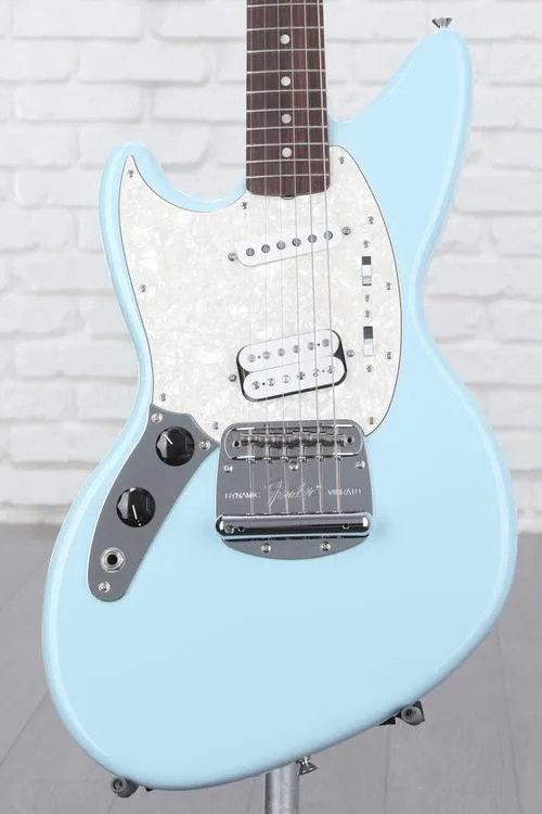 Fender Jag-Stang Left-handed Electric Guitar - Sonic Blue Demo