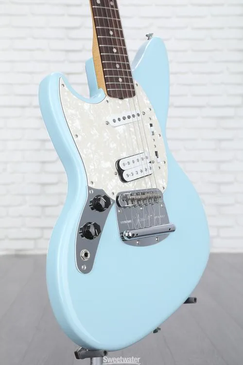  Fender Jag-Stang Left-handed Electric Guitar - Sonic Blue Demo
