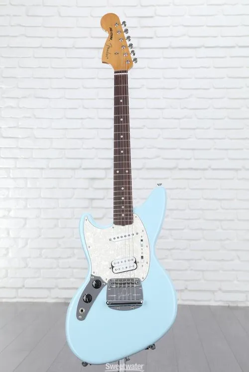  Fender Jag-Stang Left-handed Electric Guitar - Sonic Blue Demo