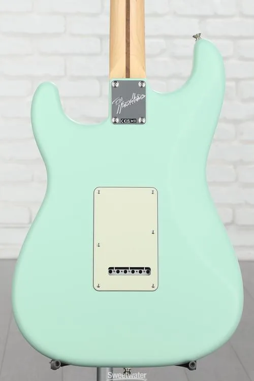  Fender American Performer Stratocaster HSS - Satin Surf Green with Maple Fingerboard