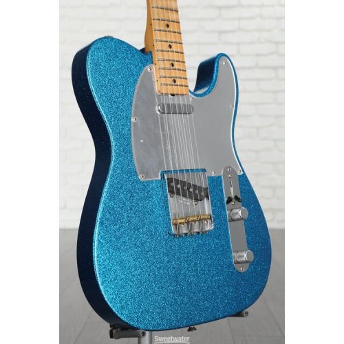  Fender J Mascis Telecaster - Bottle Rocket Blue Flake with Maple Fingerboard Demo