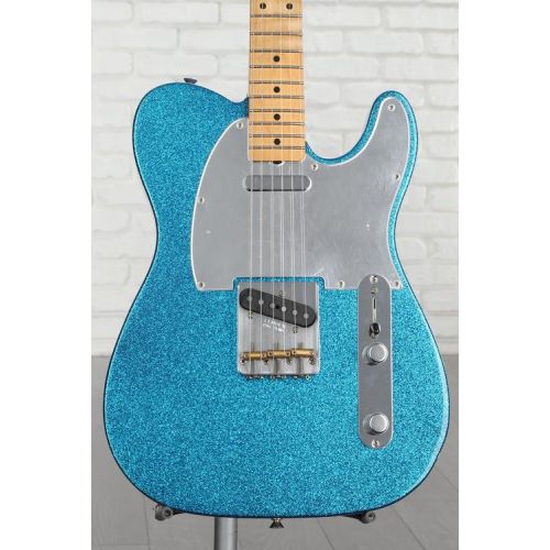  Fender J Mascis Telecaster - Bottle Rocket Blue Flake with Maple Fingerboard Demo