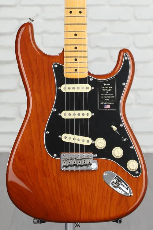 Fender American Vintage II 1973 Stratocaster Electric Guitar - Mocha Demo