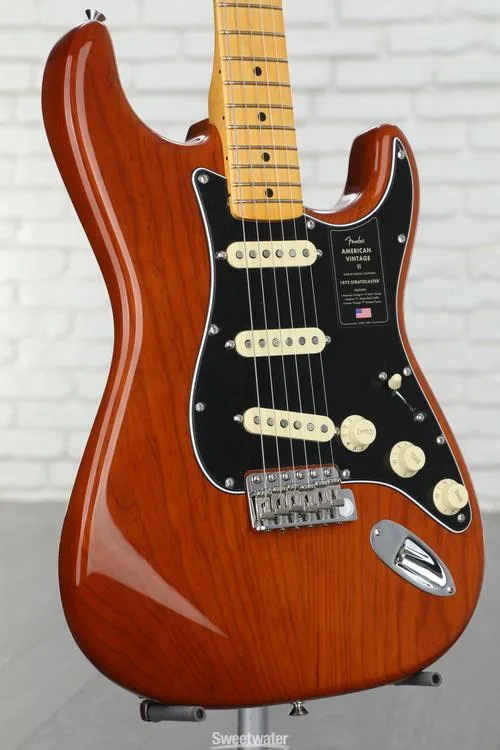  Fender American Vintage II 1973 Stratocaster Electric Guitar - Mocha Demo