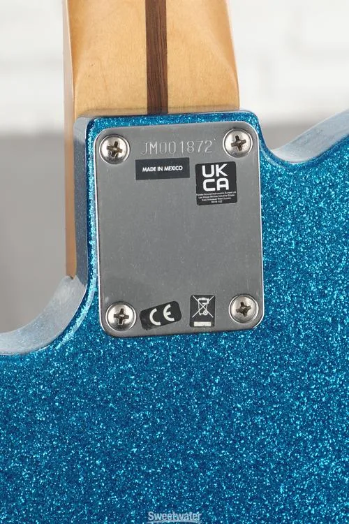  Fender J Mascis Telecaster - Bottle Rocket Blue Flake with Maple Fingerboard