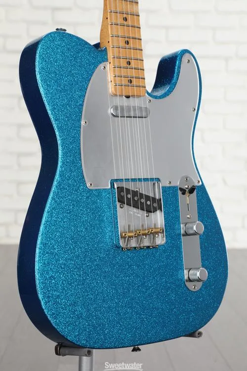  Fender J Mascis Telecaster - Bottle Rocket Blue Flake with Maple Fingerboard