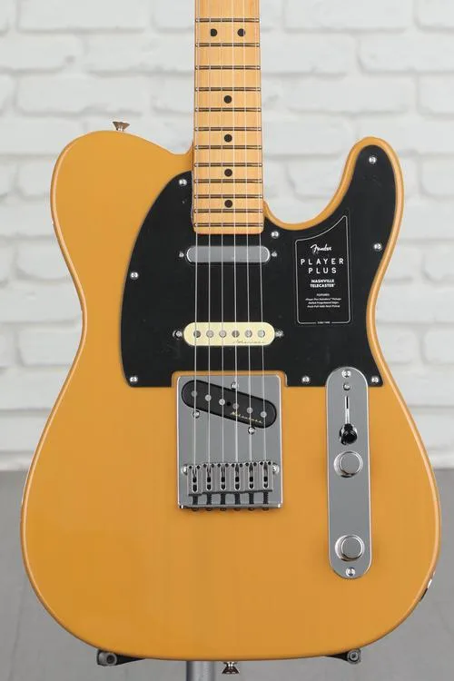 Fender Player Plus Nashville Telecaster - Butterscotch Blonde with Maple Fingerboard