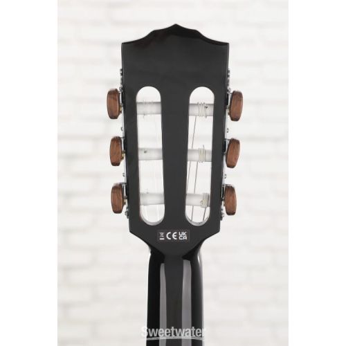  Fender CN-140SCE Nylon-string Acoustic-electric Guitar - Black