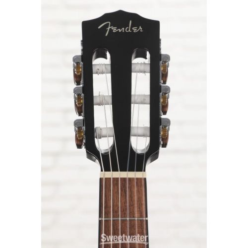  Fender CN-140SCE Nylon-string Acoustic-electric Guitar - Black