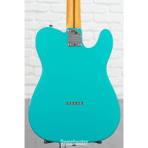 Fender American Professional II Telecaster Left-handed - Miami Blue with Rosewood Fingerboard