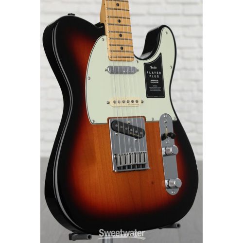  Fender Player Plus Nashville Telecaster - 3-tone Sunburst with Maple Fingerboard