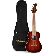 Fender Montecito Tenor Acoustic-electric Ukulele - Shaded Edge Burst