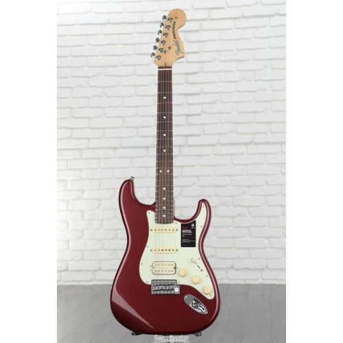  Fender American Performer Stratocaster HSS - Aubergine with Rosewood Fingerboard