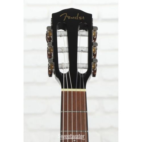  Fender CN-60S Nylon-string Classical Guitar - Black