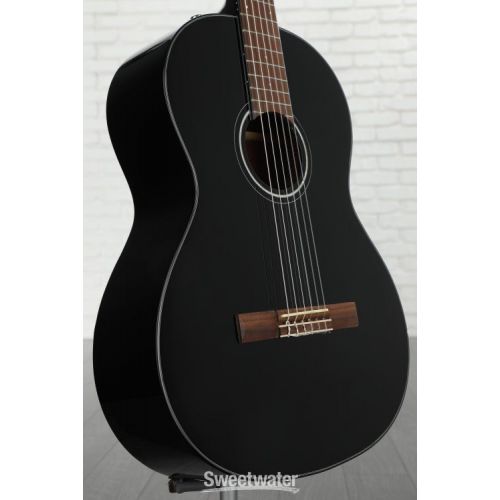  Fender CN-60S Nylon-string Classical Guitar - Black