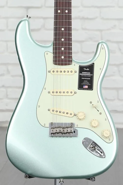 Fender American Professional II Stratocaster - Mystic Surf Green with Rosewood Fingerboard