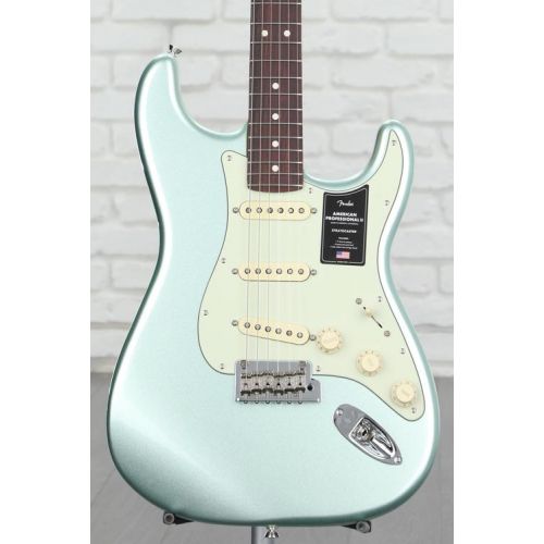  Fender American Professional II Stratocaster - Mystic Surf Green with Rosewood Fingerboard