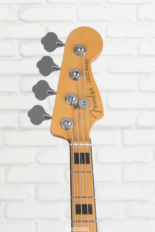  Fender American Ultra Jazz Bass - Texas Tea with Maple Fingerboard Demo