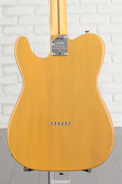  Fender American Professional II Telecaster - Butterscotch Blonde with Maple Fingerboard Demo