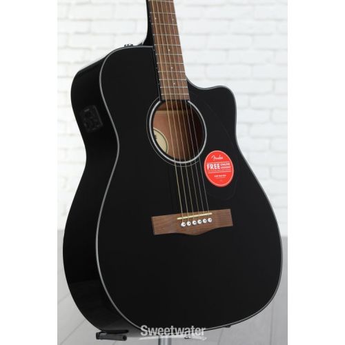  Fender CC-60SCE Acoustic-electric Guitar - Black